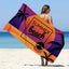 Double-Sided Velvet Microfiber Beach Towel