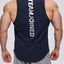 Camiseta Activa de Cuello Redondo para Hombre en Tallas Grandes con Letras