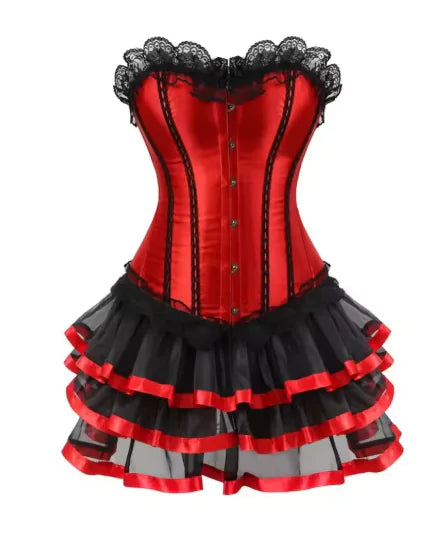 Elegant Red Court Gown for Every Occasion