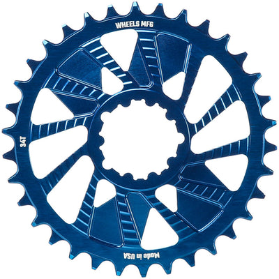 Wheels Manufacturing 34t SRAM Direct Mount Chainring - Azul