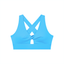 Loki & Ivy Women's Twist Front V-Neck Sports Bra