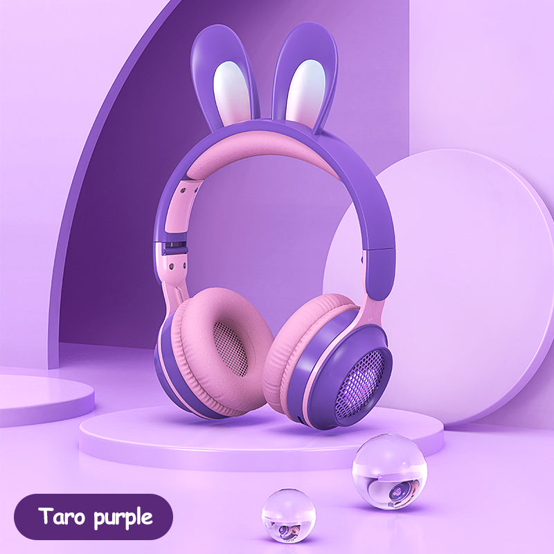 Casque sans fil Rabbit Ear avec design lumineux