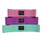 Pack of Three Multi-Color Booty Bands - 3 Sizes & Weights
