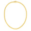 Elegant 14k Yellow Gold Tubogas Necklace - 5.00 mm
