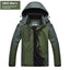 Men's and Women's Plus Size Breathable Waterproof Jacket