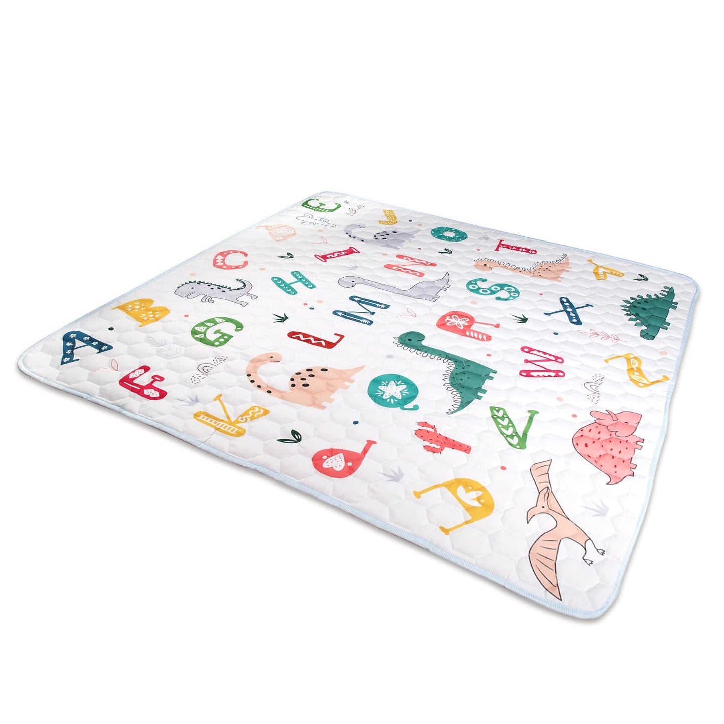 Alfombra de Juego para Bebés Antideslizante de 50x50 Pulgadas - Plegable y Lavable