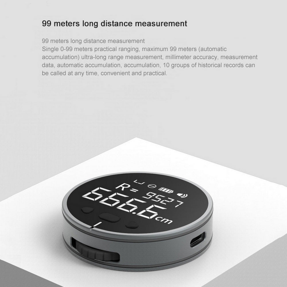 High Precision Electronic Measuring Ruler with LCD Display