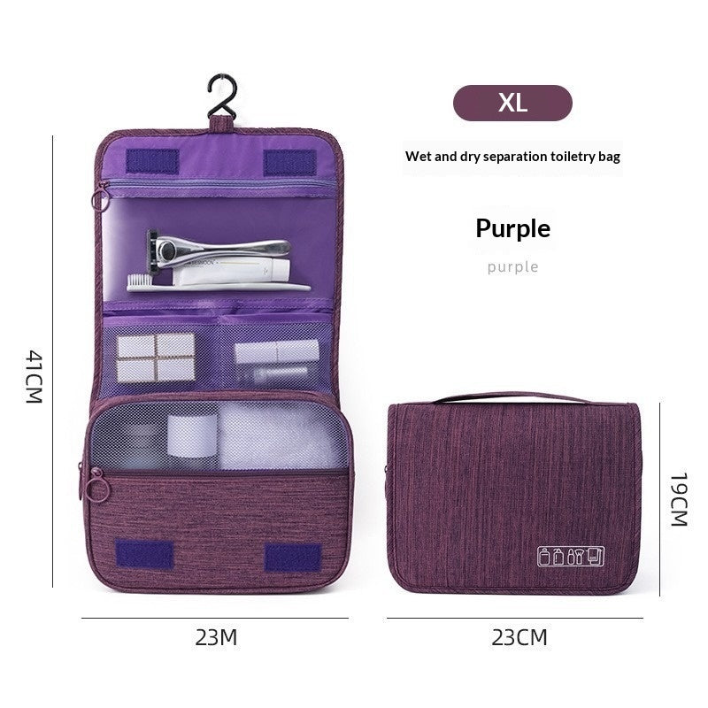 Cationic Hook Toiletry Bag - Stylish Travel Makeup Organizer