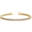 Lab Grown Diamond Tennis Bracelet in 14k Yellow Gold