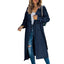 Women's Casual Solid Color Windbreaker Jacket