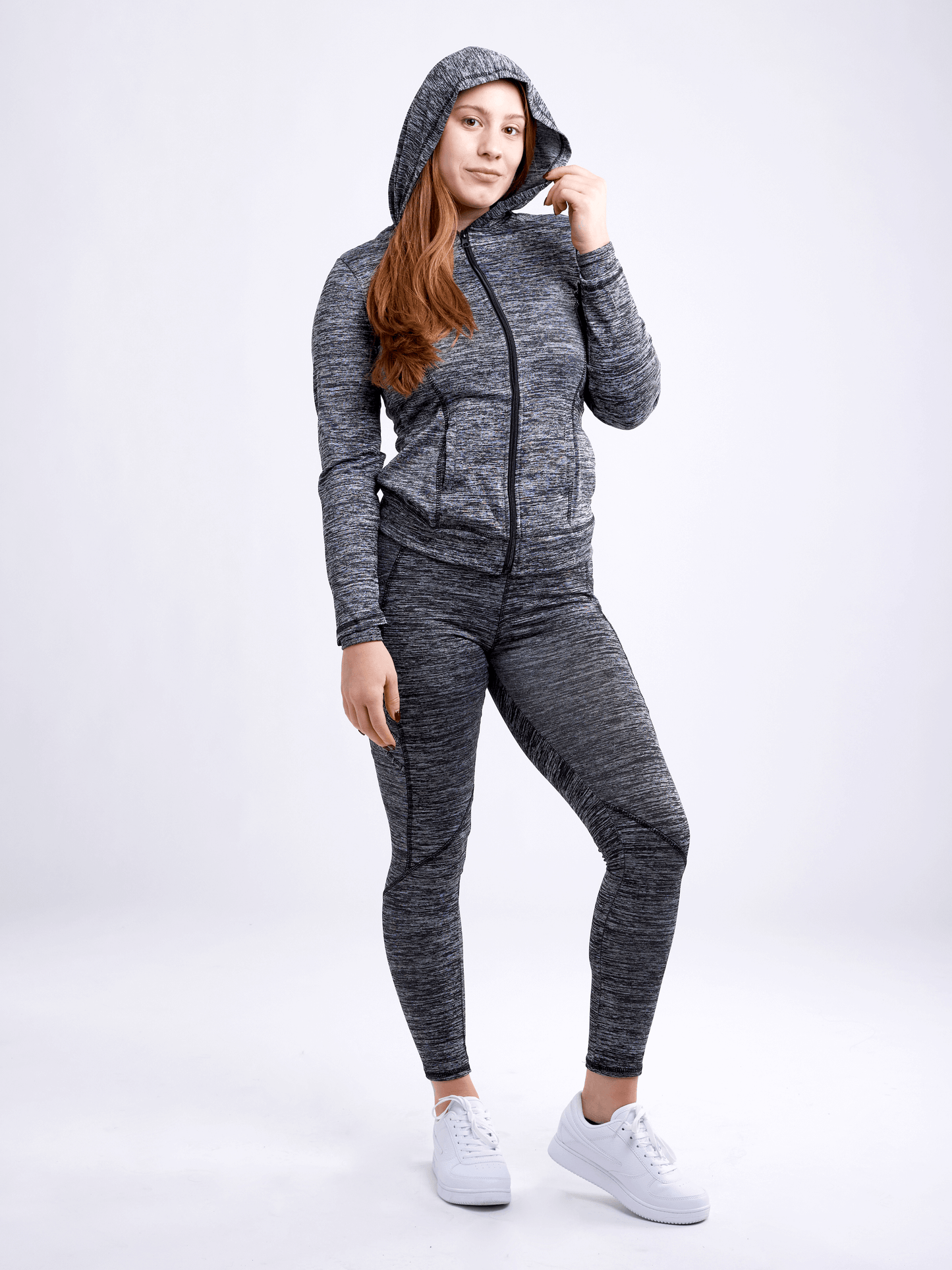JupiterGear Women's Fitted Zip-Up Hoodie Jacket with Pockets