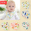 Baberos de Algodón Premium para Bebés - Ajustables y Súper Absorbentes