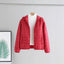 Chaqueta acolchada de algodón versátil para mujer