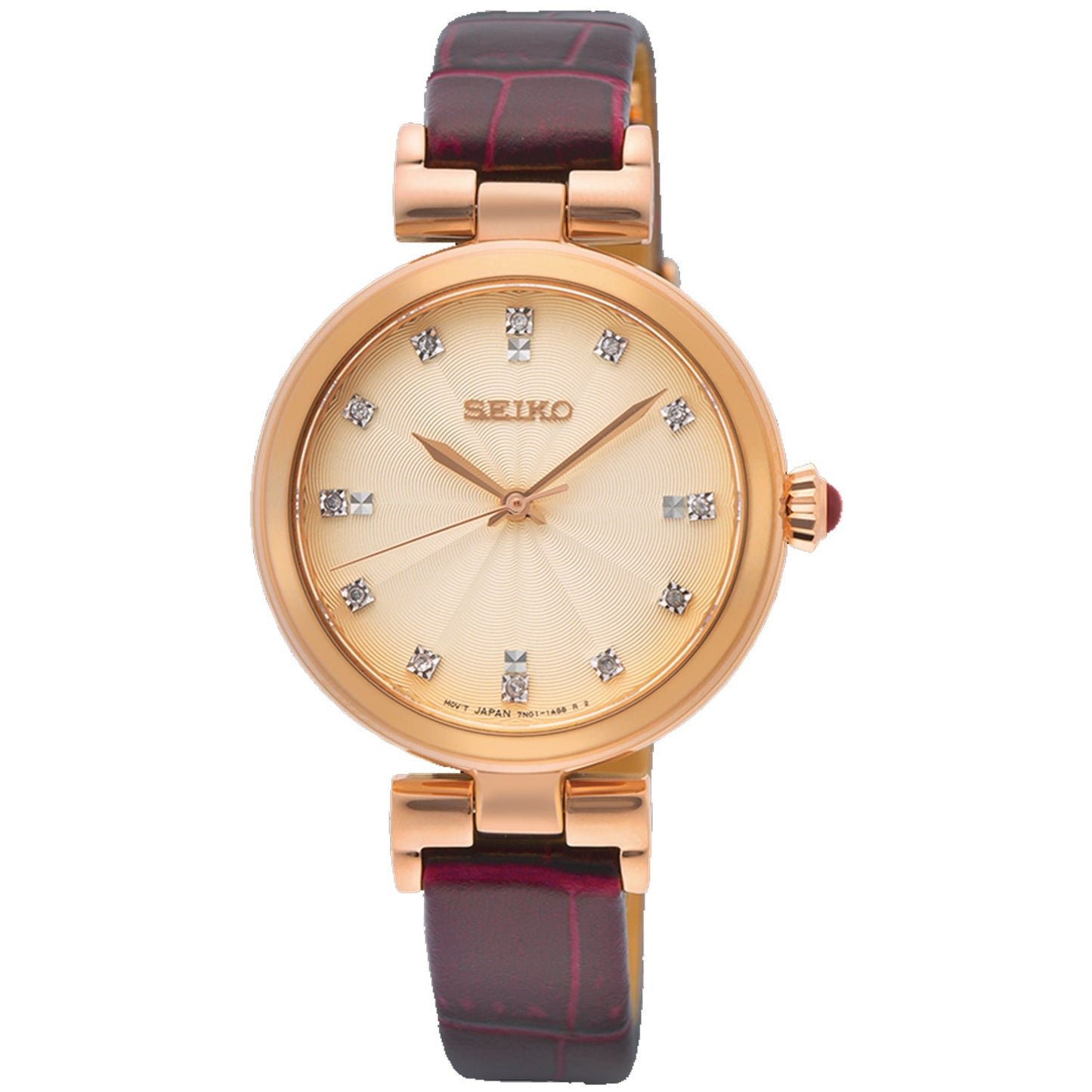 Seiko Women's Dress Watch with Champagne Dial