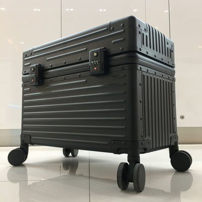 Valise Trolley de Transport Premium en Aluminium
