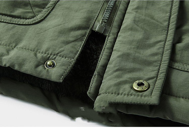 Premium Brown Cotton Parka for Young Adults