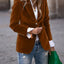 Blazer en Velours Élégant pour un Look Raffiné