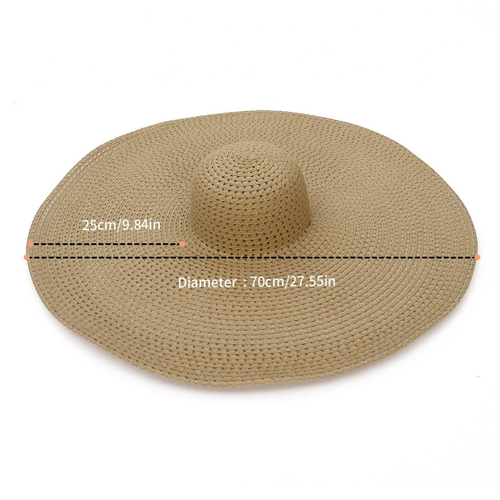 Seaside British Raffia Sun Hat for Summer Adventures