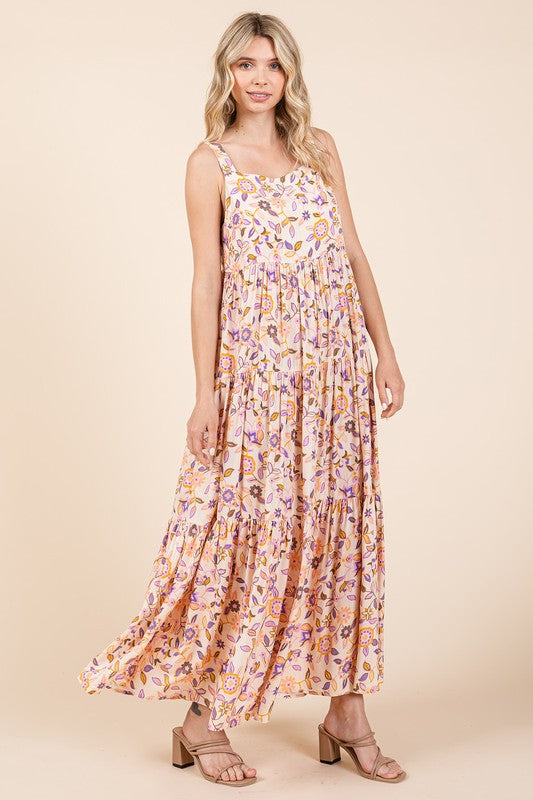 Robe Maxi ÉléGante à Fleurs - Parfaite pour les ÉVénements d'ÉTé