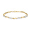 Pulsera Conjunto Milagro de Diamantes de Oro de 10k - 7.75 Pulgadas
