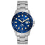 Fossil Men's Blue Dive Watch