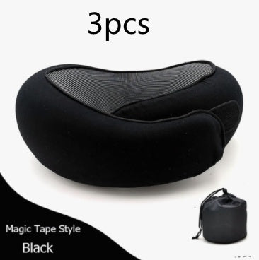 Premium Travel Neck Pillow - U-Shaped Memory Foam Cushion