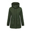 Parka acolchada de forro polar impermeable premium para mujeres