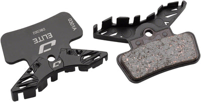 Jagwire Elite Cooling Disc Brake Pad - Semi-Metallic Aluminum Backed