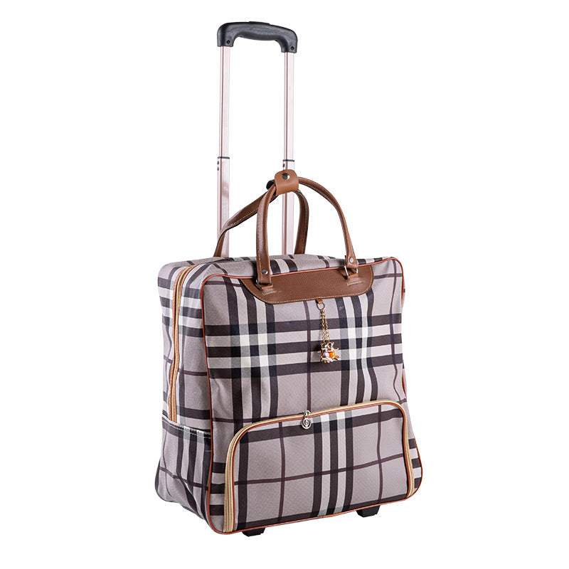 Stylish PU Trolley Case for Effortless Travel