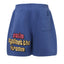 Men's Letter Drawstring Jogger Shorts