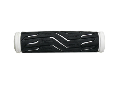 Empuñaduras Bontrager SSR de extremo cerrado - 130mm negro/blanco