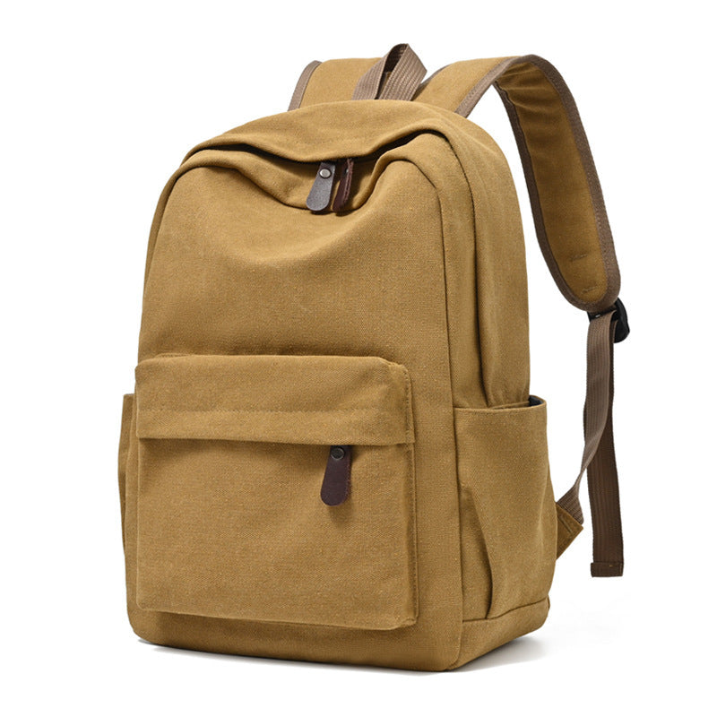 Sac à dos de voyage grande capacité en toile pour hommes et femmes