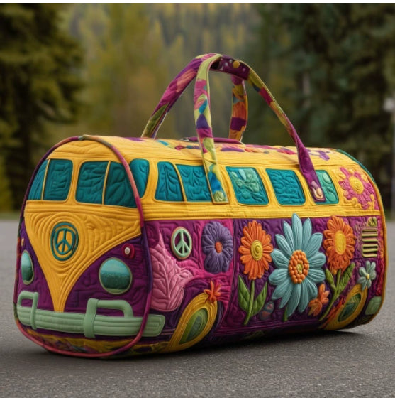 Bolsa de Viaje de Bordado Acolchado para Deportes y Fitness
