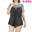 Women's Floral Printed Summer Blouse - Casual Short Sleeve Top