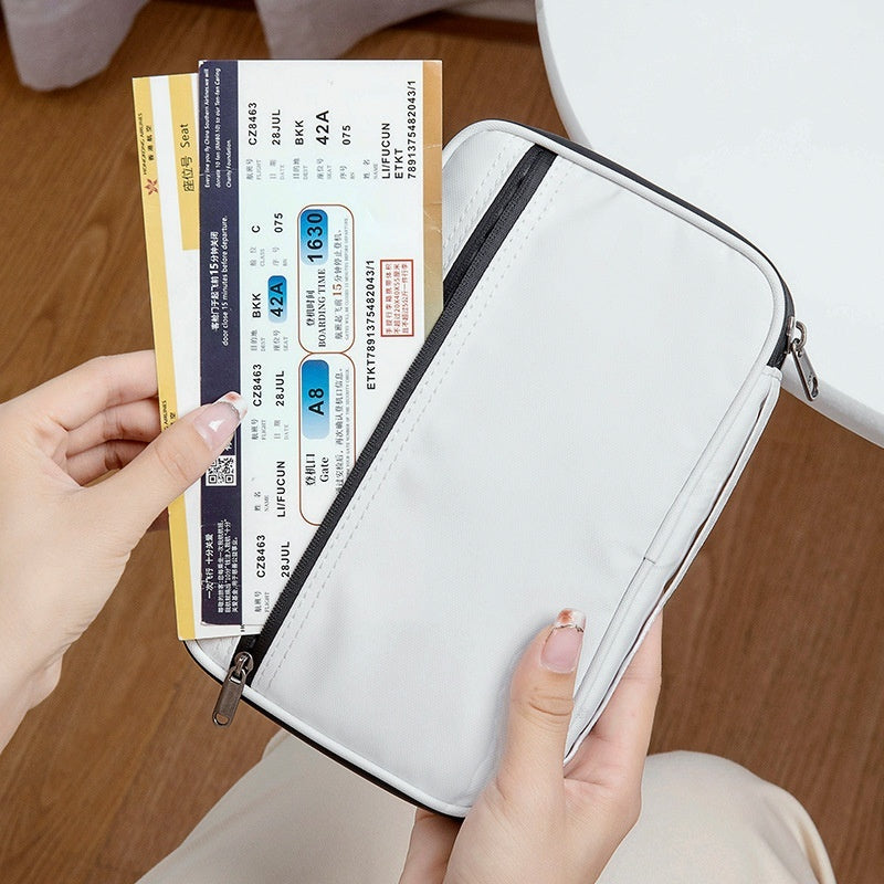 Funda de Pasaporte Antirrobo RFID Premium para Viajes