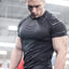 Camiseta de manga corta de cuello redondo para hombres en tallas grandes