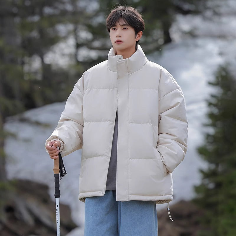 Veste en duvet de coton ample pour l'automne et l'hiver