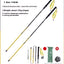 Premium Folding Carbon Trekking Poles for Outdoor Adventures