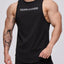 Camiseta Activa de Cuello Redondo para Hombre en Tallas Grandes con Letras