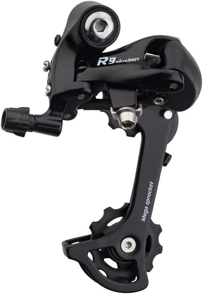 Dérailleur arrière microSHIFT R9 - Compatible 9/10 vitesses Shimano