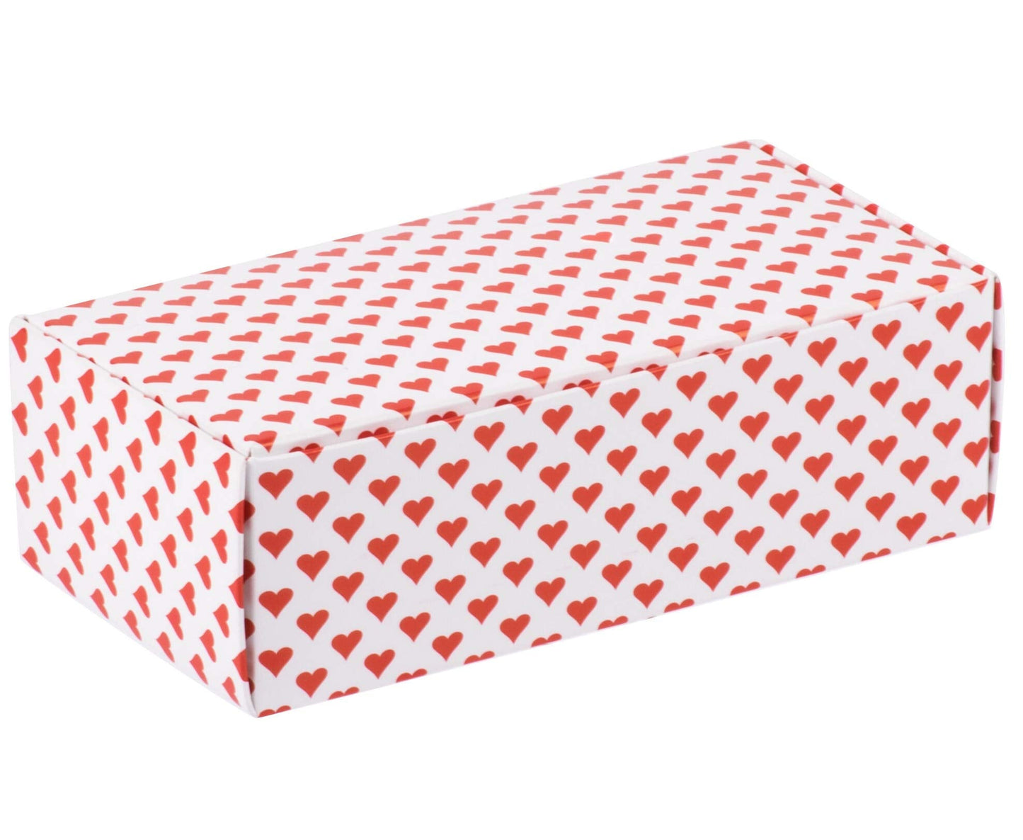 Kit de Caja de Dulces Muchos Corazones - 12 Cajas con Cintas