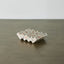 Jabonera de Terrazzo Neutral Zig-Zag