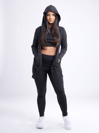 JupiterGear Women's Fitted Zip-Up Hoodie Jacket with Pockets