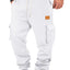 Pantalons de jogging cargo à cordon pour hommes grandes tailles