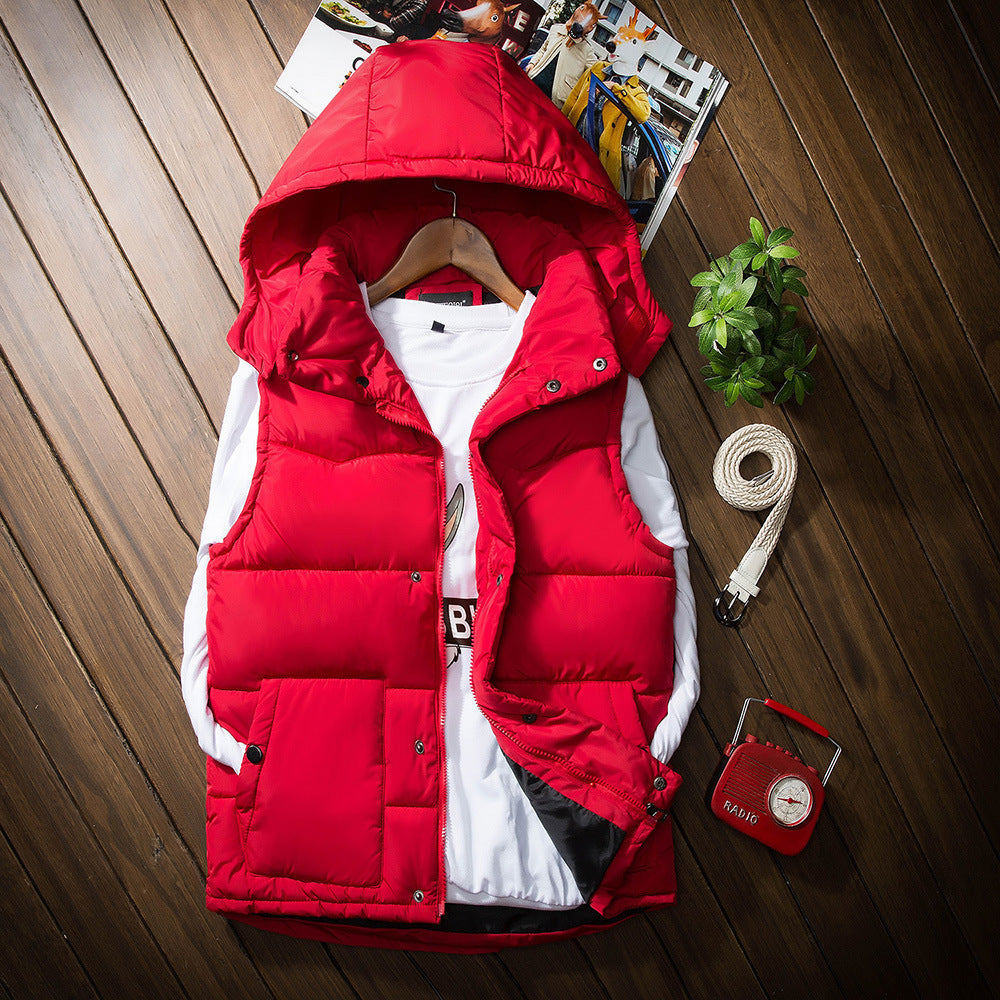 Premium Men's Sleeveless Down Vest for Autumn and Winter