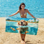 Double-Sided Velvet Beach Towel - Quick-Drying & Soft