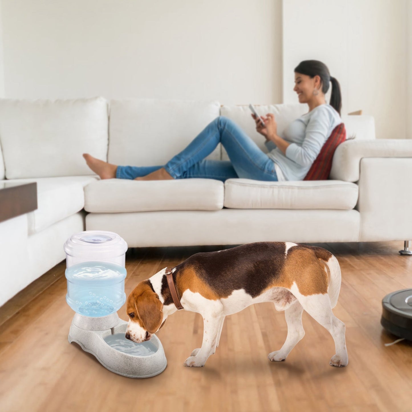 Distributeur d'eau pour animaux GBruno 3,5 L