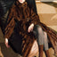 Mink-Textured Eco-Fur Coat with Three-Dimensional Silhouette