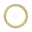 10K Yellow Gold 10-1/3 Cttw Diamond Tennis Bracelet - Size 7.25