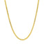 14k Yellow Gold Diamond Cut Round Franco Chain - 2.2mm